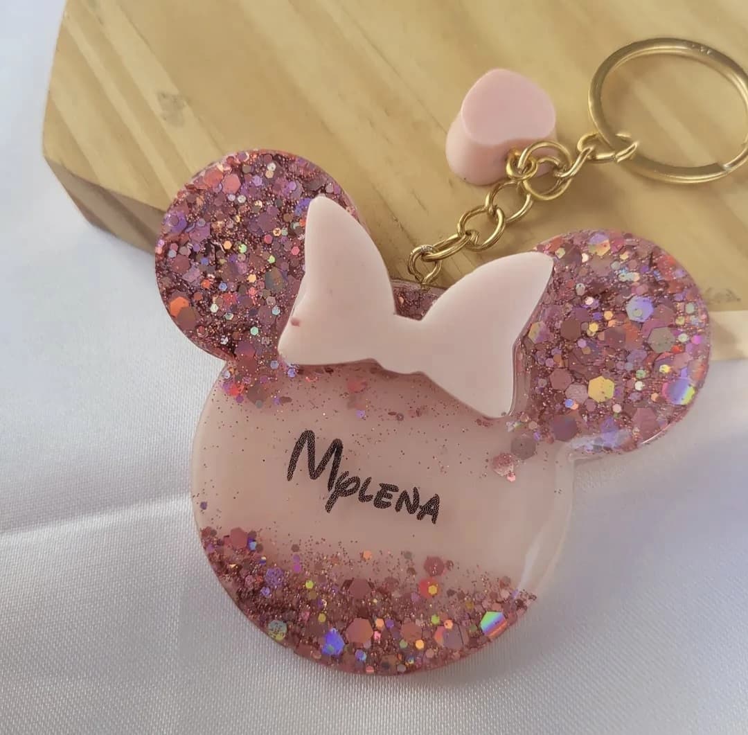 Chaveiro personalizado em resina